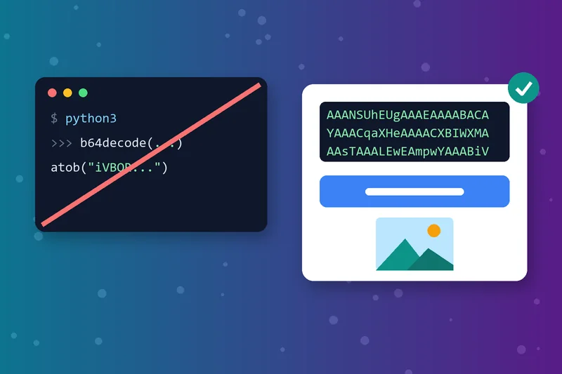 decode Base64 to image online without code