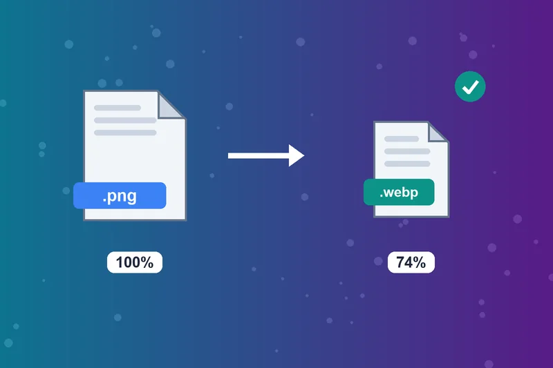 Convertisseur PNG en WebP allégeant un fichier pour le web