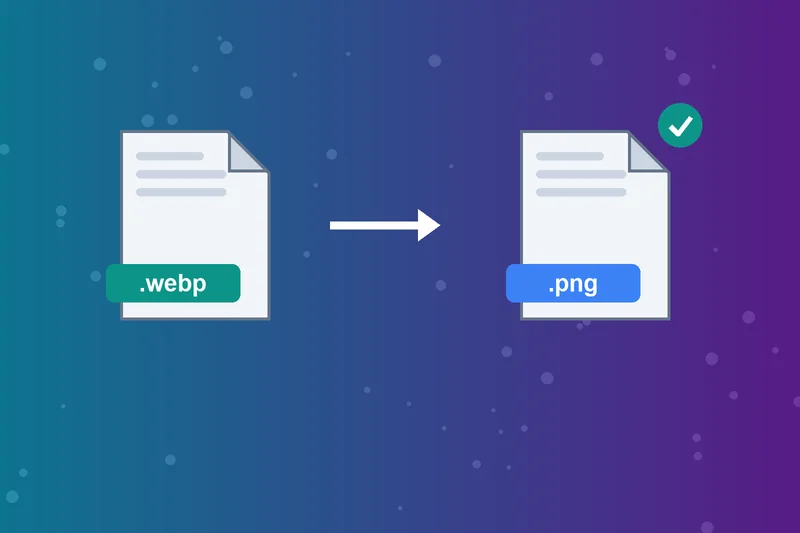 Résultat du convertisseur WebP en PNG