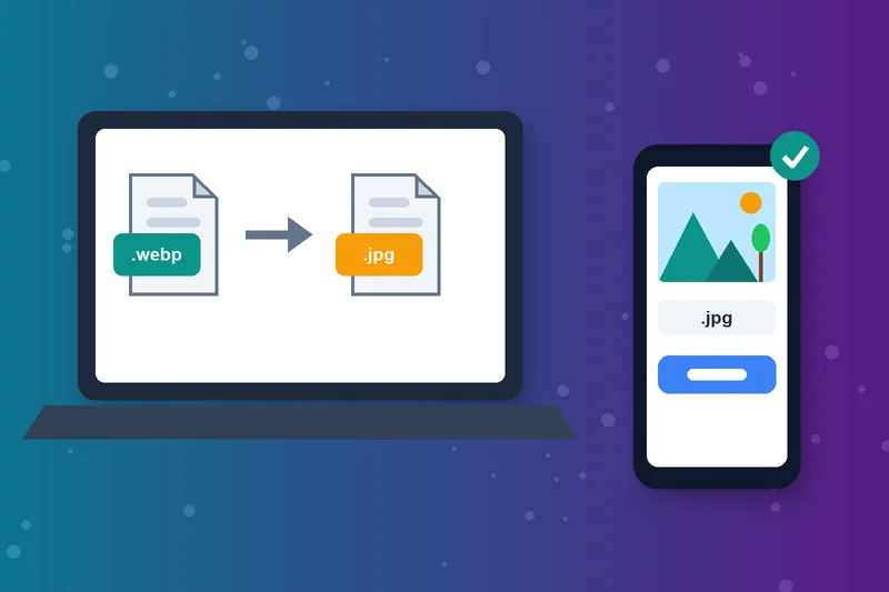 Convertitore da WebP a JPG gratuito online