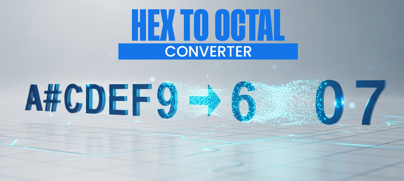 HEX to Octal Converter Online - NanoWebTools - SumoWebTools